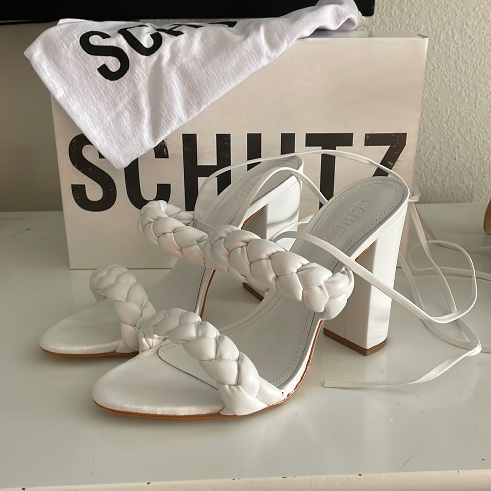 Schutz Zarda High Block Sandal